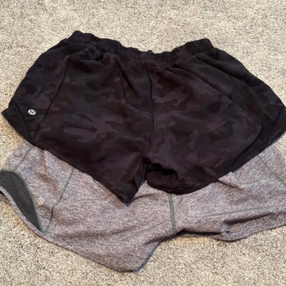 Lululemon Hotty Hot Short 4" Lined (2 PAIRS)